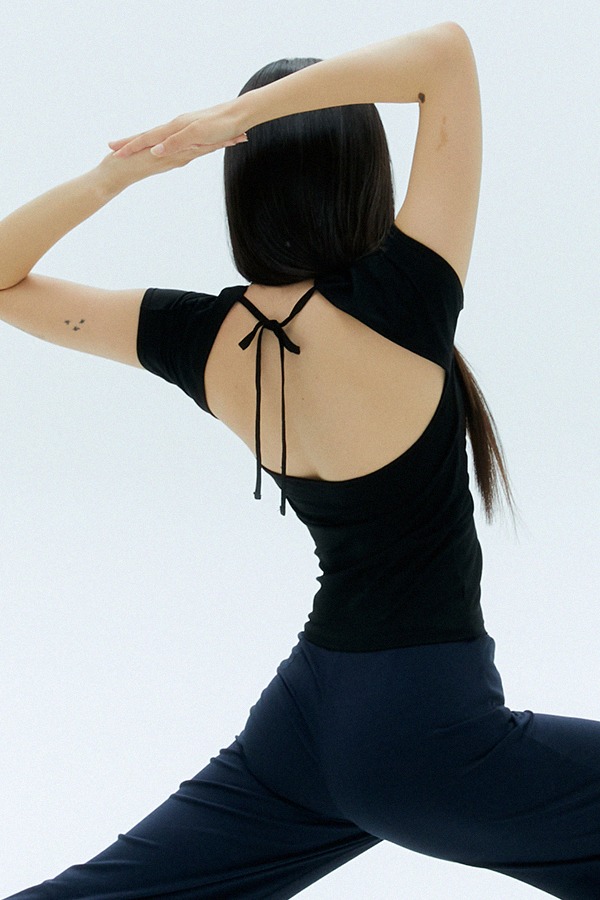 Back Tied Top-3Colors, 여성쇼핑몰, 요가복, 운동복